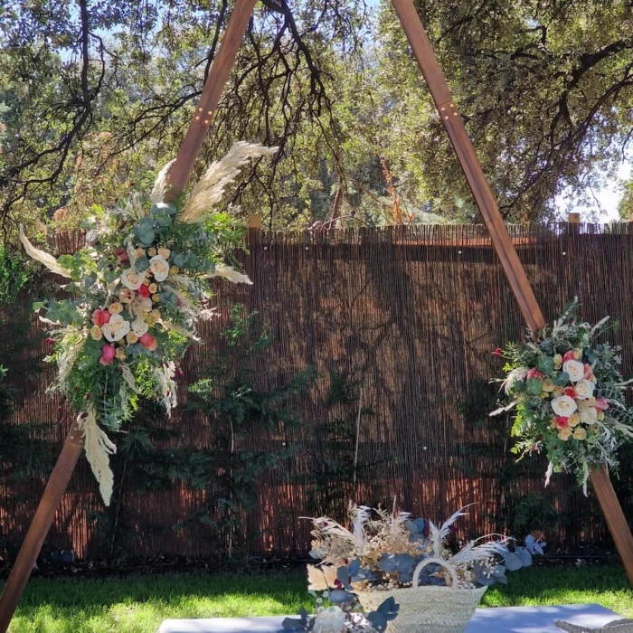 decoración con flores boda Madrid